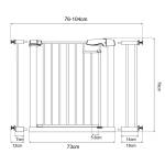 Barierka bramka zabezpieczająca Nukido