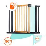 Barierka bramka zabezpieczająca czarna Nukido 718200