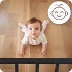 Barierka bramka zabezpieczająca czarna Nukido 718300