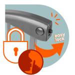 Barierka bramka zabezpieczająca szara Nukido 718301