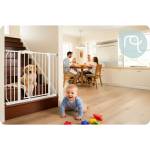 Barierka bramka zabezpieczająca biała Nukido 718000