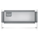 Barierka ochronna do łóżka zabezpieczająca bramka blokada 200 cm Nukido NK-227 szara