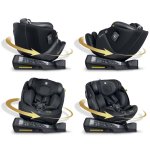 Fotelik samochodowy Nukido Aero Line czarny 0-36 kg ISOFIX