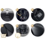 Fotelik samochodowy Nukido Aero Line czarny 0-36 kg ISOFIX