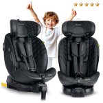 Fotelik samochodowy Nukido Aero Line czarny 0-36 kg ISOFIX