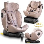 Fotelik samochodowy Nukido Aero Line beżowy 0-36 kg ISOFIX