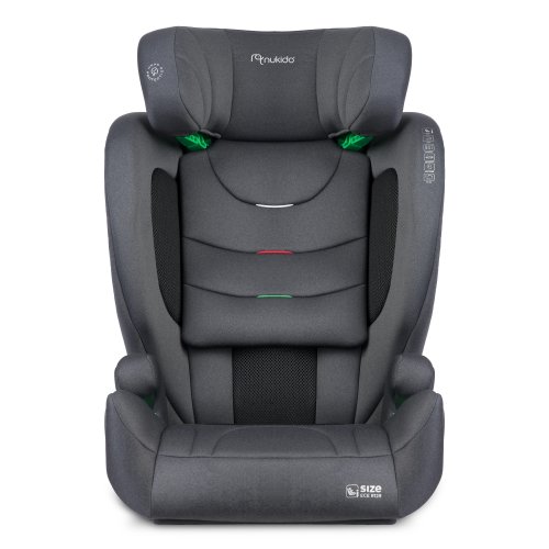 Fotelik samochodowy Nukido Louis Soft szary15-36 kg ISOFIX