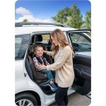 Fotelik samochodowy Nukido Prestige Line czarno-szary 0-36 kg ISOFIX