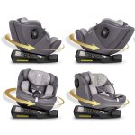 Fotelik samochodowy Nukido Prestige Line szary 0-36 kg ISOFIX