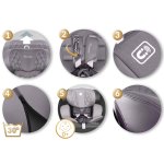 Fotelik samochodowy Nukido Prestige Line szary 0-36 kg ISOFIX