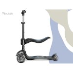 Hulajnoga trójkołowa dla dzieci balansowa siedzisko Nukido Flippo - czarna