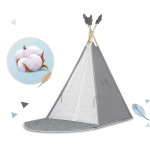 Namiot tipi dla dzieci NK-406 Nukido - szare 