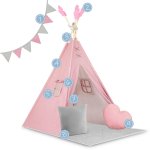 Namiot tipi dla dzieci NK-406 Nukido - różowy 