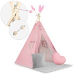 Namiot tipi dla dzieci NK-406 Nukido - różowy 