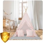 Namiot tipi dla dzieci NK-406 Nukido - jasno różowy 